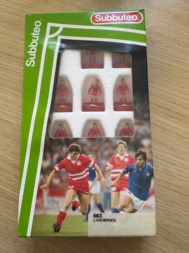 Subbuteo liverpool team 663 - liverpool,