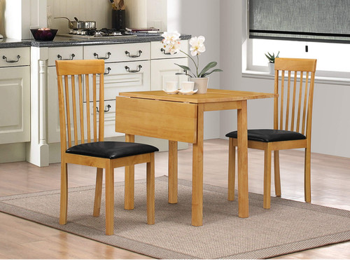 Oak dining set dropleaf - dropleaf,