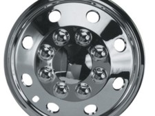 16" FORD TRANSIT 2000> 2015 CHROME DEEP DISH WHEEL TRIMS HUB CAPS SET OF 4 