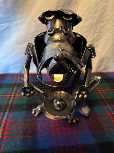 Flame homeware metal dog chef - flame,
