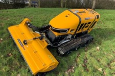 Robocut, robo embankment flail mulcher, mower, bank topper, Energreen Evo Hire