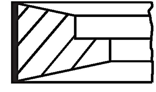 Piston ring kit mahle - kit,