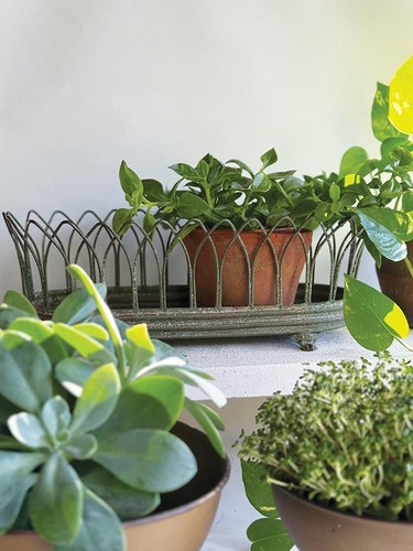Vintage style green metal - vintage,
