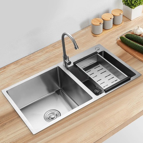 Modern stainless steel inset - stainless,