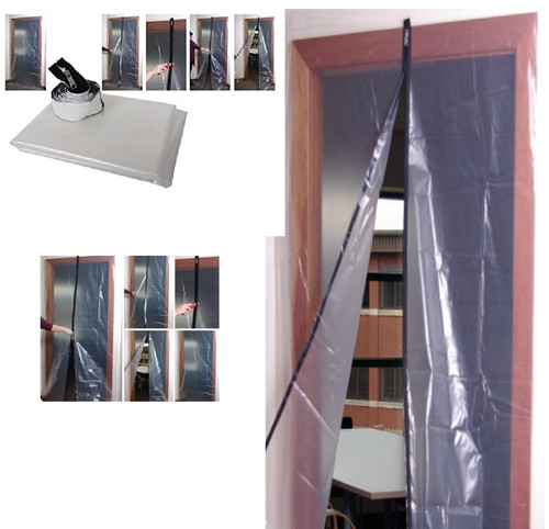 Prodec doorway zipped - doorway, dust