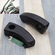 Black Handlebar Risers 1" For Yamaha V-Star Honda Shadow/Suzuki/Harley-Davidson