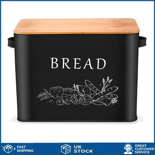 Extra large black - metal, bread