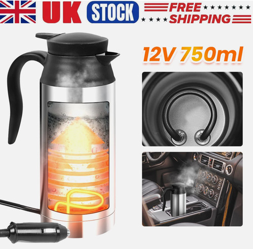 750ml 12v electric kettle - 12v,