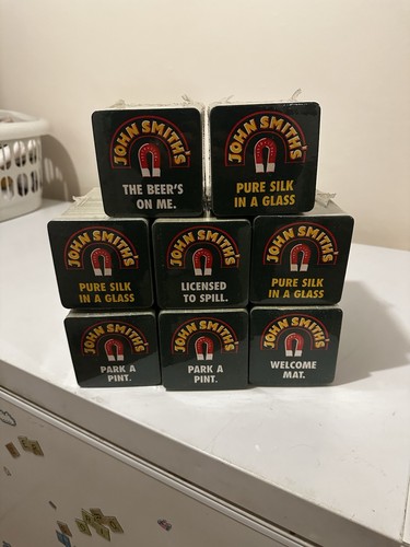 Vintage john smiths beer - vintage, mats