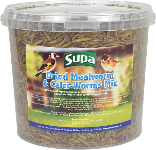 Dried mealworm calci - dried, calci-worm