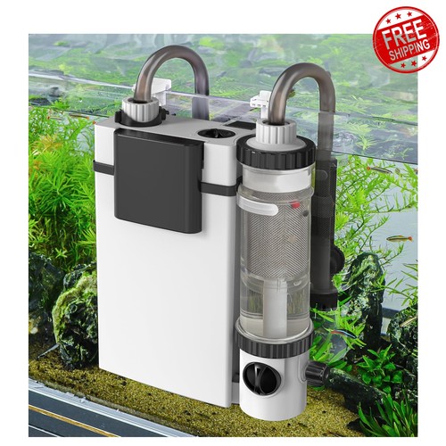 Hygger hang back filter - on,