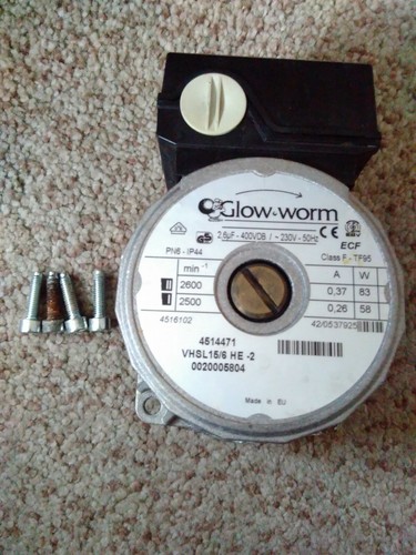 Glow worm pump - worm, (head