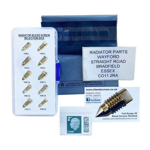 Radiator bleed screw air - radiator,