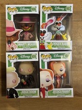 4x Roger Rabbit Funko Pops
