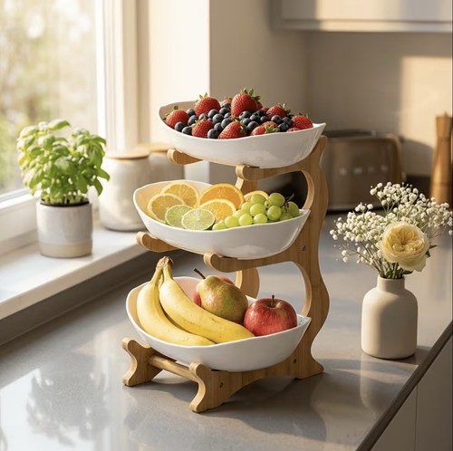Tier fruit bowl - tier,