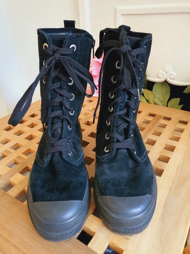 Roxy black suede - black,