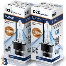 2 x D2S Genuine LUNEX XENON