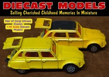 RARE PAIR OF CITROEN DYANES