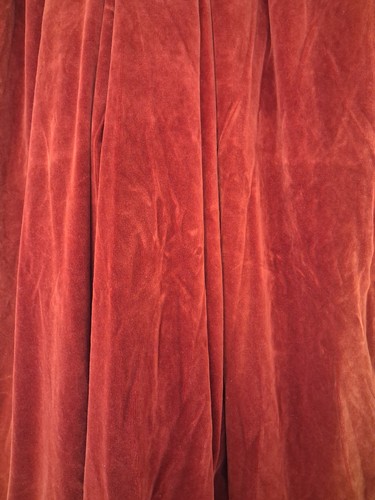 Velvet curtains pair pencil - velvet,
