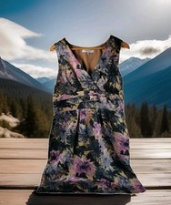 L K Bennett Purple Blue Floral