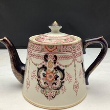 Samuel Johnson Teapot with Imari Style Pattern C.1920