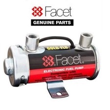 GENUINE FACET SILVER TOP FUEL PUMP 4-5.5 PSI FOR UP TO 150 BHP CARBS - 476087E