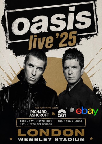 Oasis live wembley - live, 25