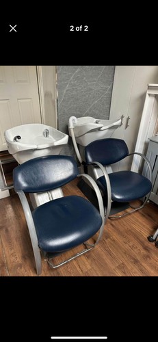 Salon back wash unit chair - unit,