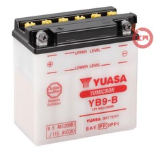 YUASA YB9-B BATTERY ORIGINAL