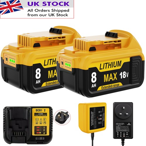 For dewalt 18v battery 8ah - 18v, 6ah