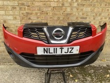 Nissan Qashqai 2011 Complete Front Bumper In Red