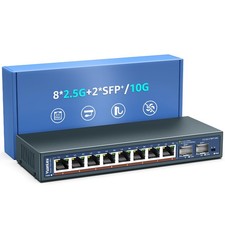 10 Port 2.5G Umanaged Ethernet