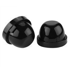 2Pcs 75mm LED Headlight Dust