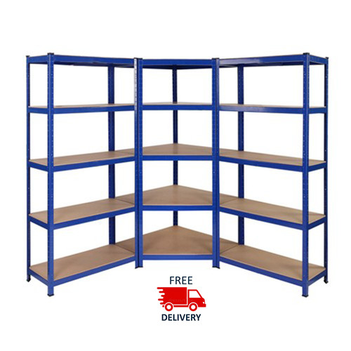 Corner racking garage shelving - corner,