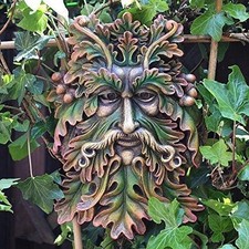 Green Man Wall Plaque 32cm