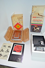 Vintage Polaroid SX 70 Land Camera Complete w/ Original Box and flash-READ