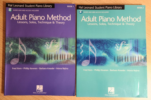 Adult piano method books - method,