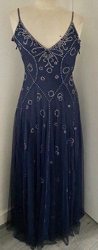 Jenny packham navy dress - jenny,
