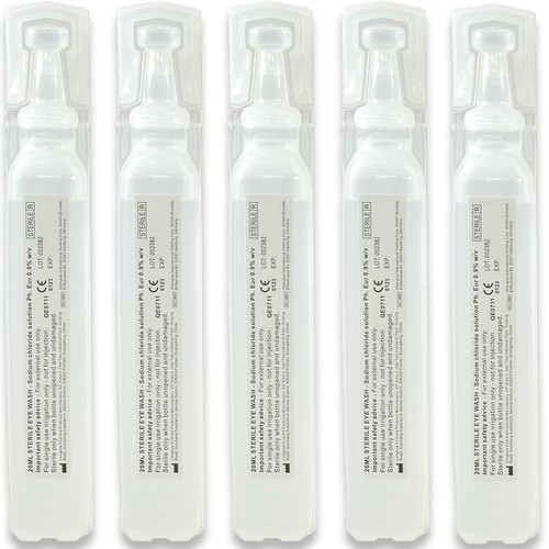 Sterile saline pods 20ml - x,