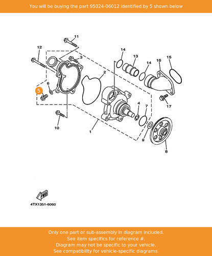 Yamaha bolt flange - bolt,,