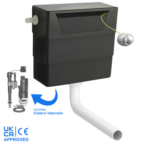 Concealed toilet cistern - concealed,