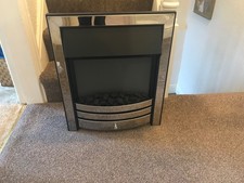 Electric Fireplace Black