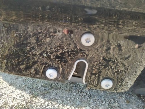Door lock mechanism - door, rear