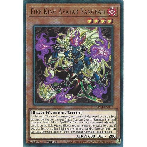 Sr14 en003 fire king avatar - sr14-en003,
