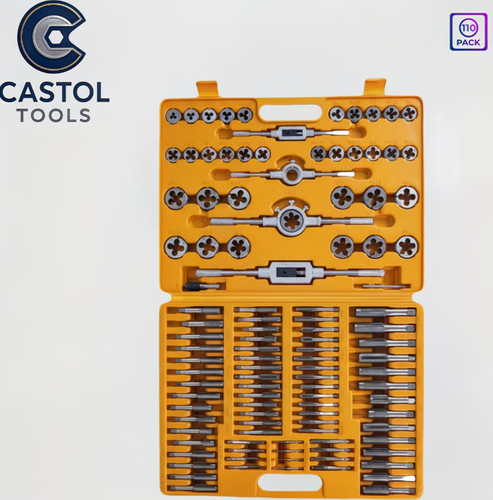 110 pcs tap and - set, metric
