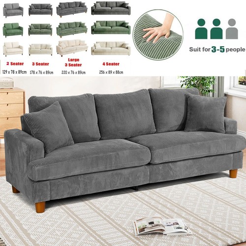 Seater 256cm corduroy - 4,