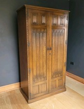 1 x Antique Solid Oak Bedroom