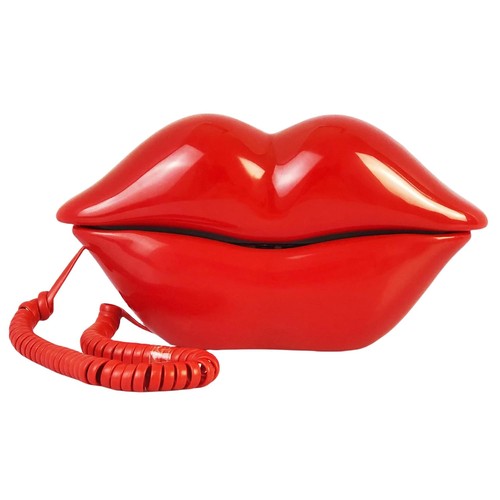 Red wired corded cartoon - wired,