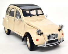 Nex 1/24 Citroen 2CV Beige Diecast Metal scale model car