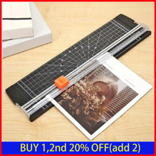 A3/A4 Photo Paper Cutter Guillotine Ruler Home Office Tool Card Trimmer UK
